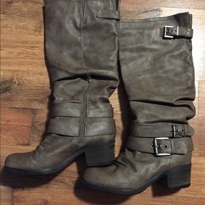 Mocha brown boots